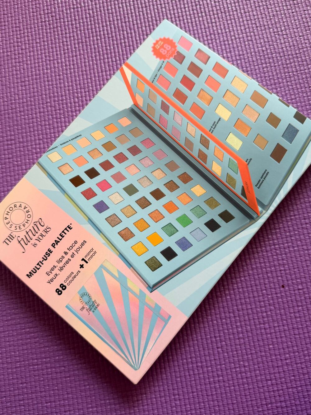 New Sephora The Future Is Yours Multi-Use Palette 39 Colors Eyes Lips Face